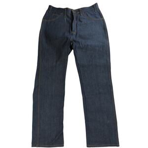 NWT Dickies Jeans Mens 34x30 Dark Wash Straight Leg Denim Workwear Cotton